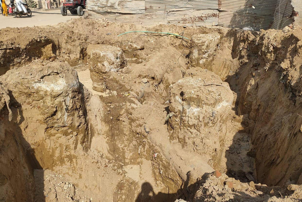 BR officials in confusion regarding sewer line shifting, could not take decision even in two months