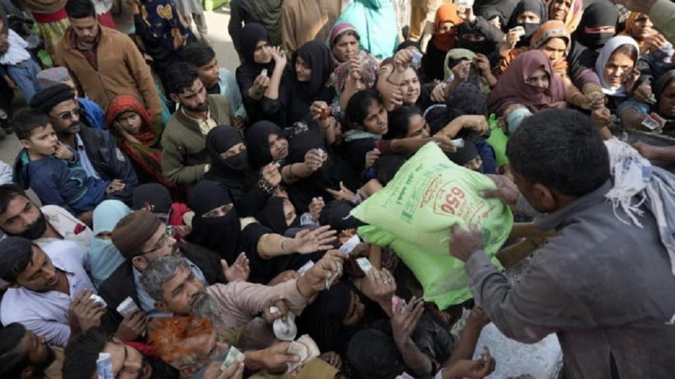 At least 11 people killed while collecting free flour in Pakistan's Punjab province