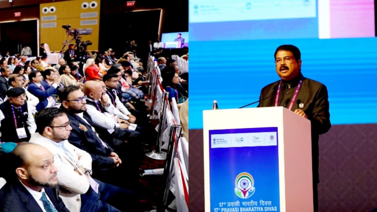Pravasi Bharatiya Divas Dharmendra Pradhan Says India is becoming skilled and efficient all over world