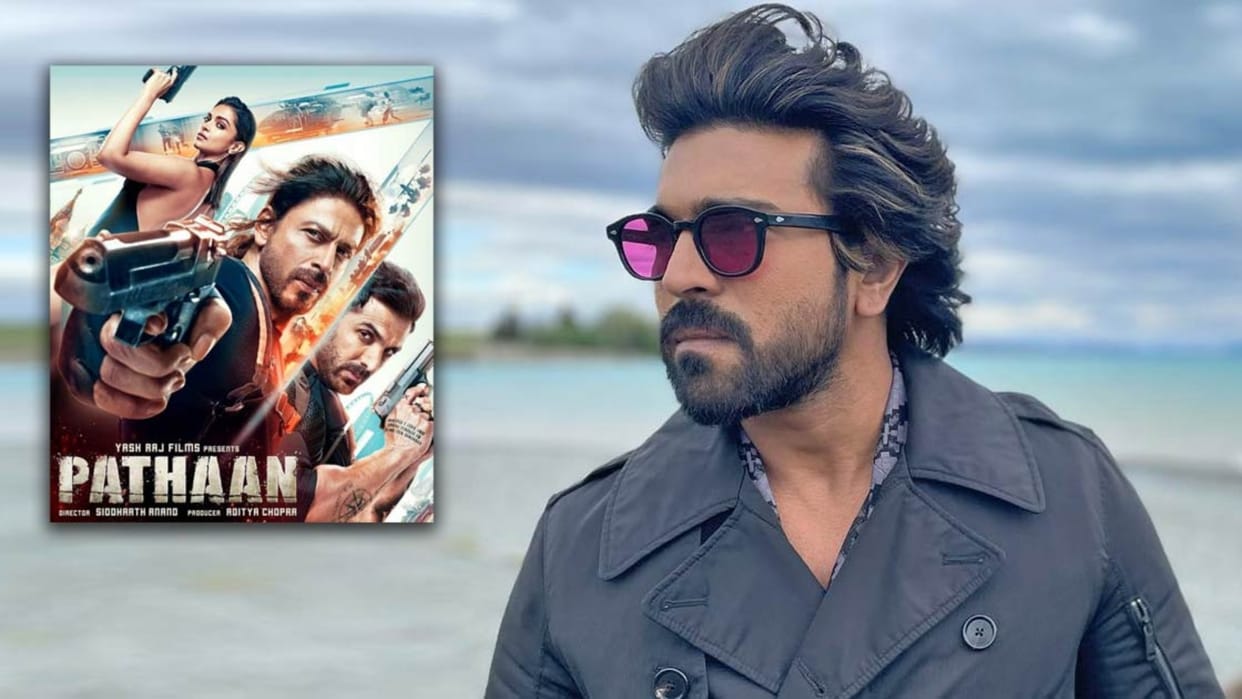 Pathaan trailer release in telugu Ram Charan praised whole team Shahrukh Khan Deepika Padukone John Abraham