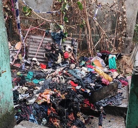 House fire due to short circuit, loss of thousands