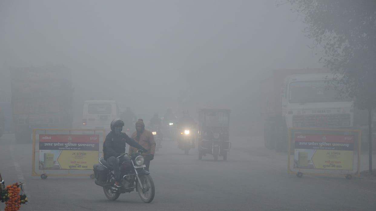 Jugalbandi of western and northern winds increased the cold, people were shivering throughout the day
