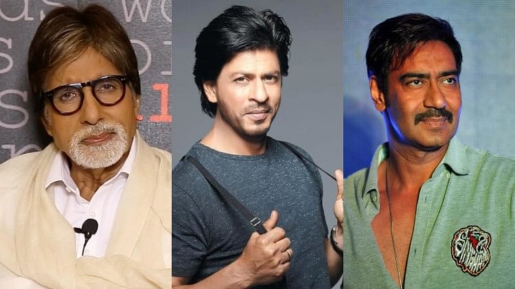 Amitabh Bachchan, Shah Rukh Khan, Ajay Devgan