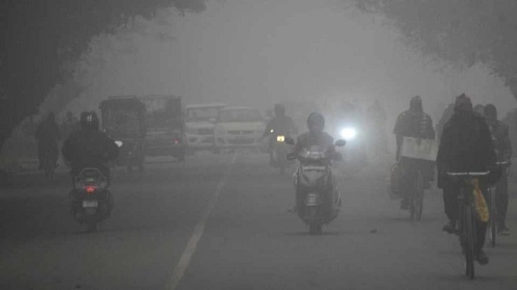 Dense smog in Chandigarh.