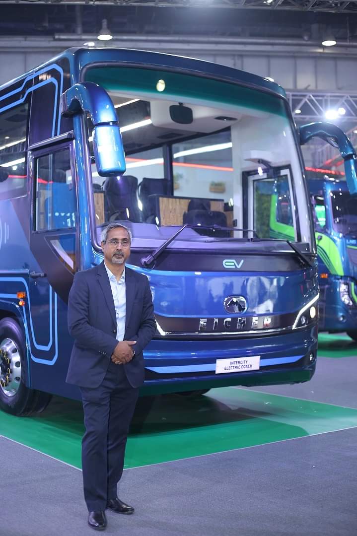 Auto Expo 2023 VE Commercial Vehicles unveiled range of future ready mobility solutions from Eicher and Volvo