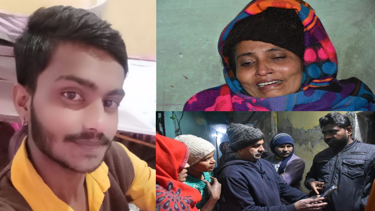 moradabad aman death case The pain of mother policemen kept lying to me says they are looking for