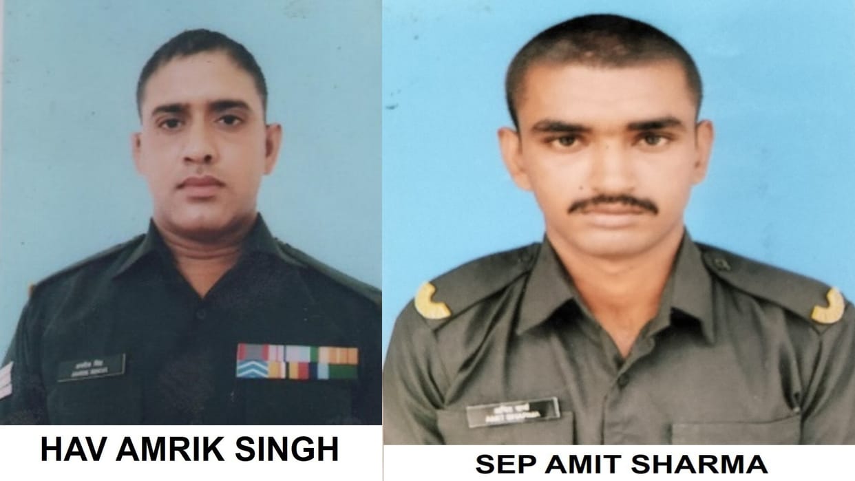 army vehicle fall into gorge three army jawans martyr in accident in kupwara jammu and kashmir