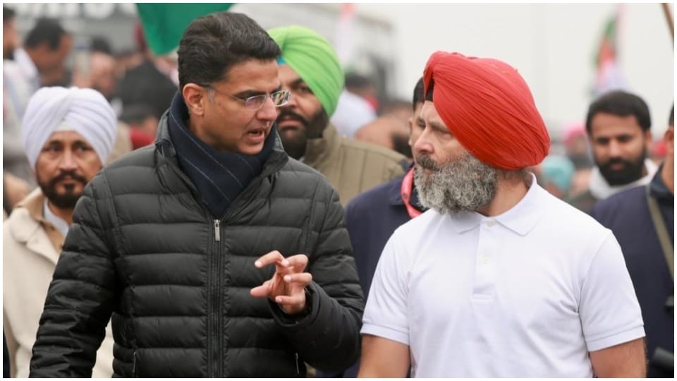 Bharat Jodo Yatra, Sachin Pilot met Rahul Gandhi in Punjab Rajasthan News