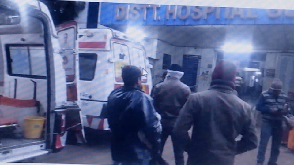 Bus going from Ahmedabad to UP met with an accident in MP, two killed