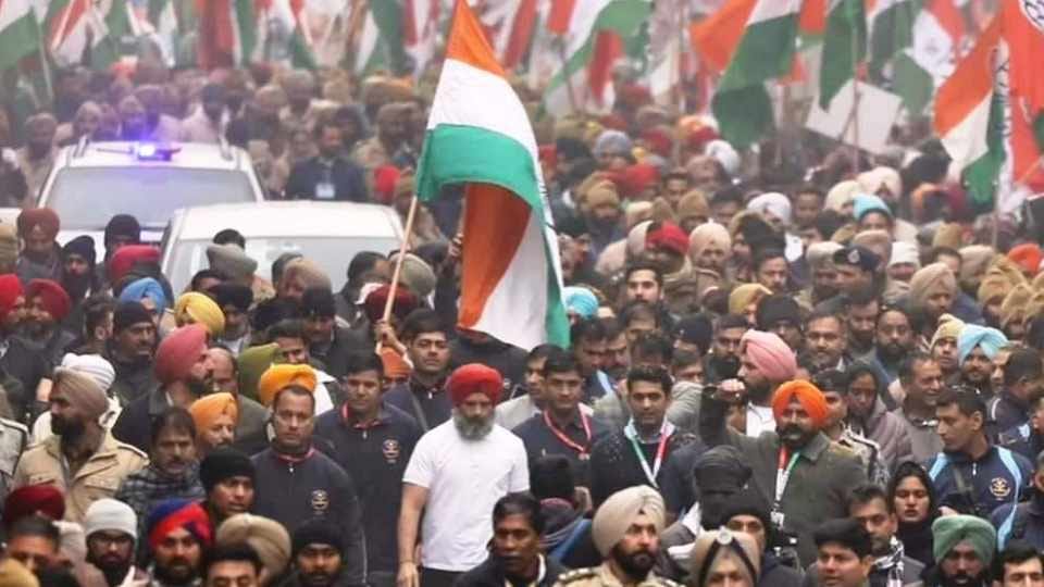 Bharat Jodo Yatra: Rahul Gandhi targets RSS and BJP in Punjab