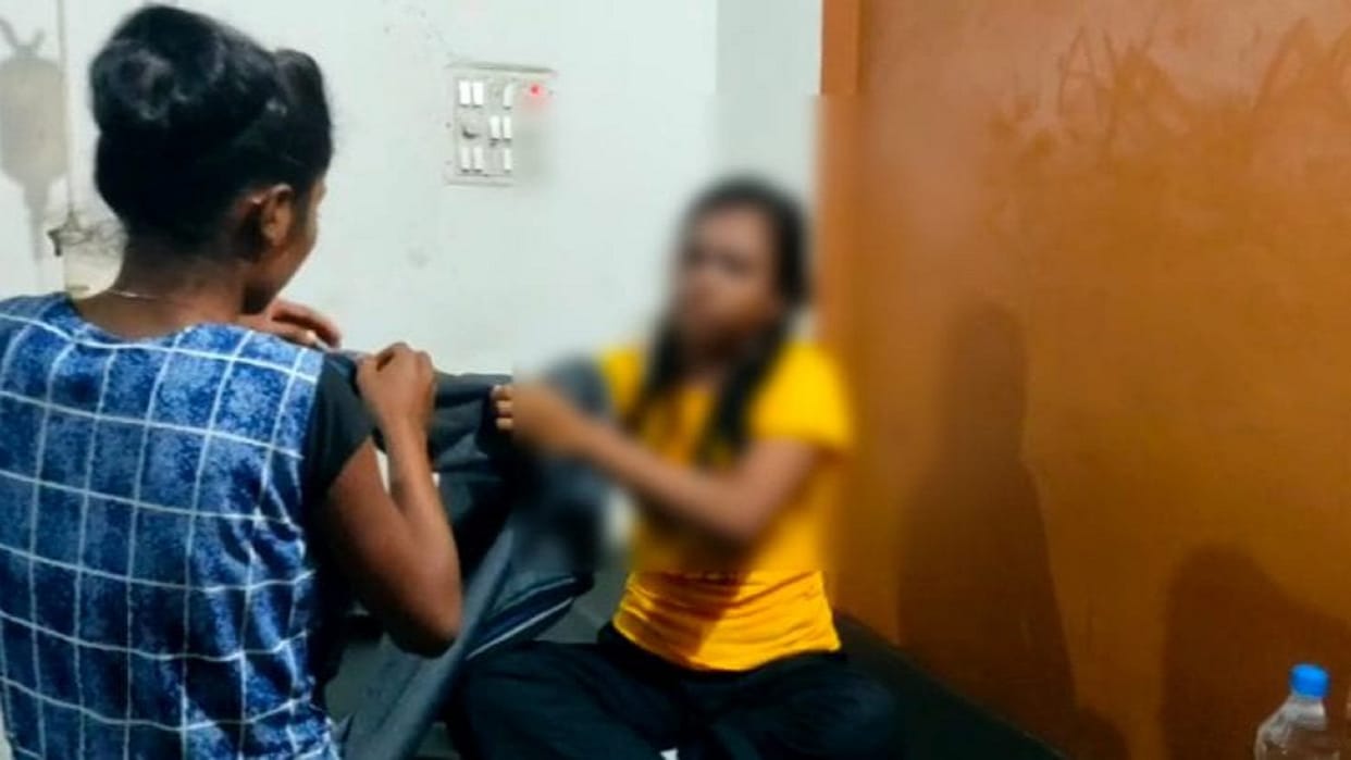 girl students scorched due to acid spill in government school in sakti