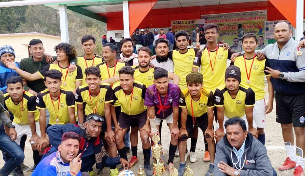 Balli village won the football competition
