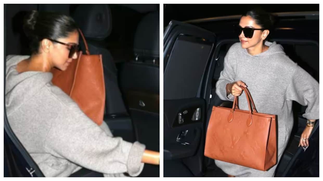 Deepika Padukone gets snapped at Mumbai airport Pathaan Actress asks paparazzi Trailer dekha ki nahi
