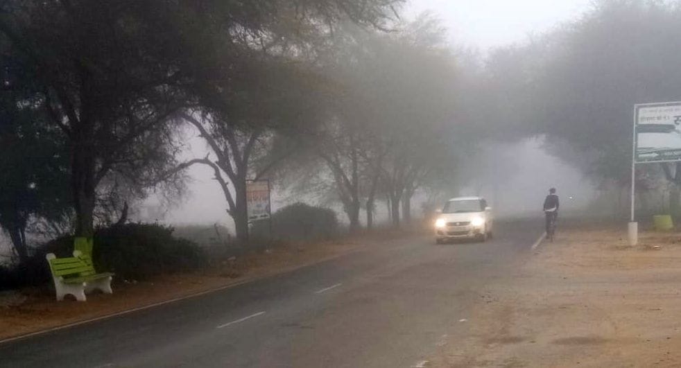Temperature rises by three degrees in two days, yet there is no relief from cold