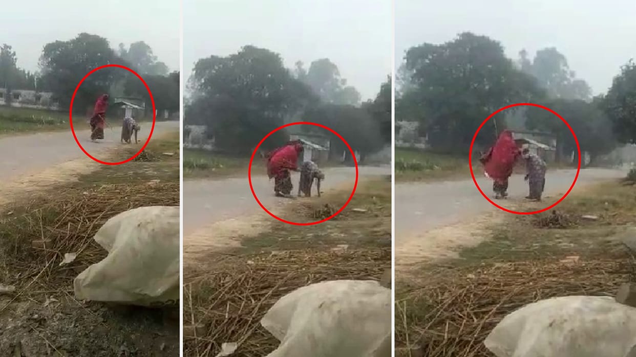 Video of woman beating elderly mother-in-law goes viral