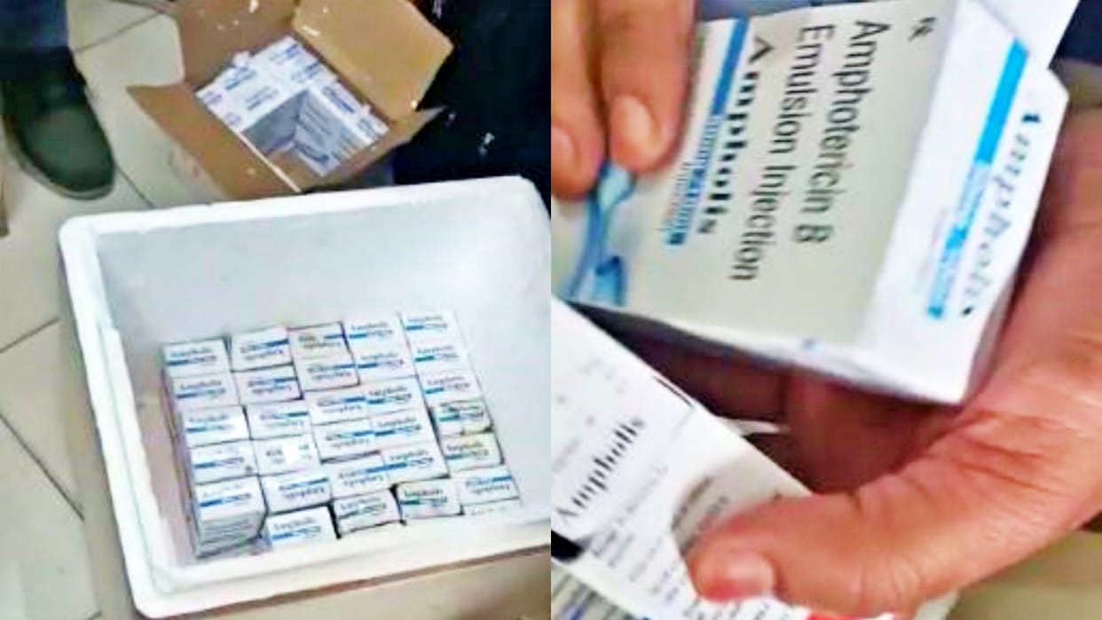 Drug control department seized 61 injections