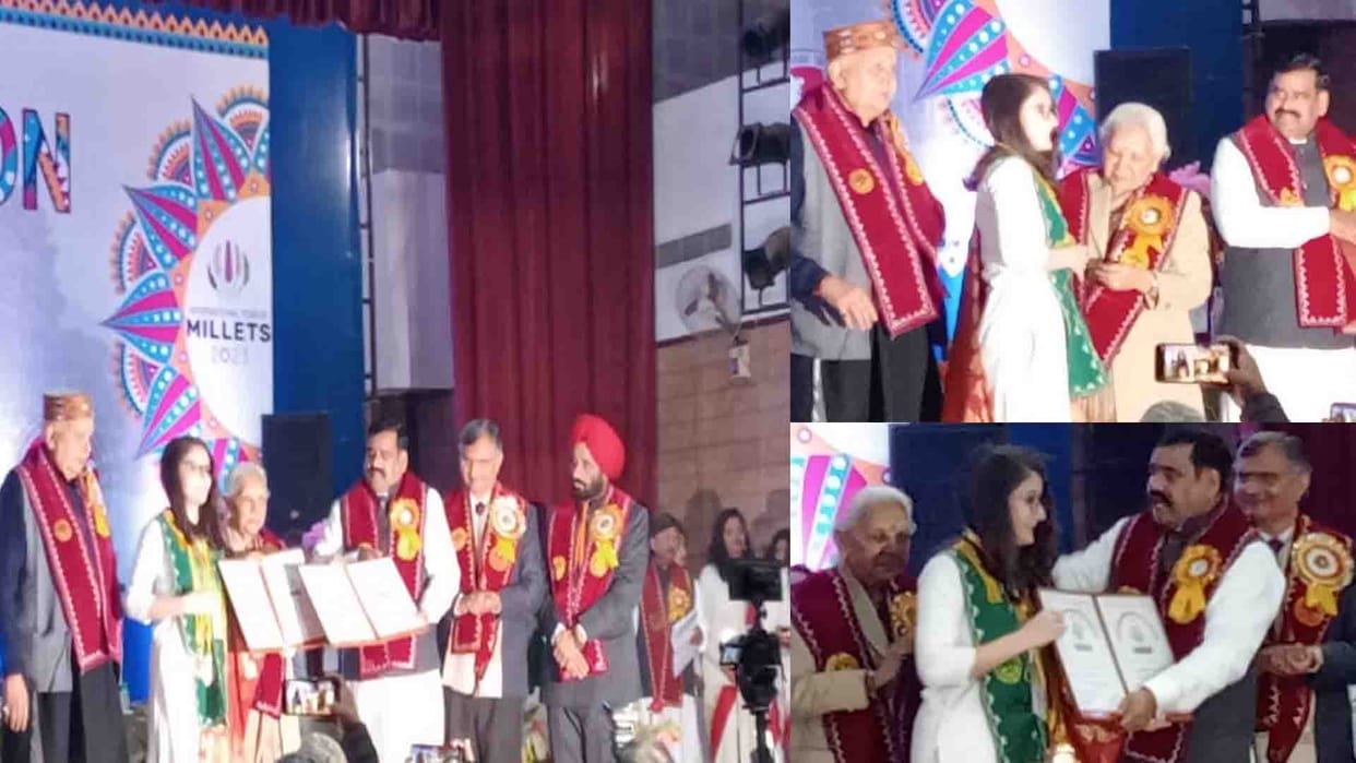 CSA convocation: Sumedha got four gold medals including Chancellor, 687 meritorious got degree