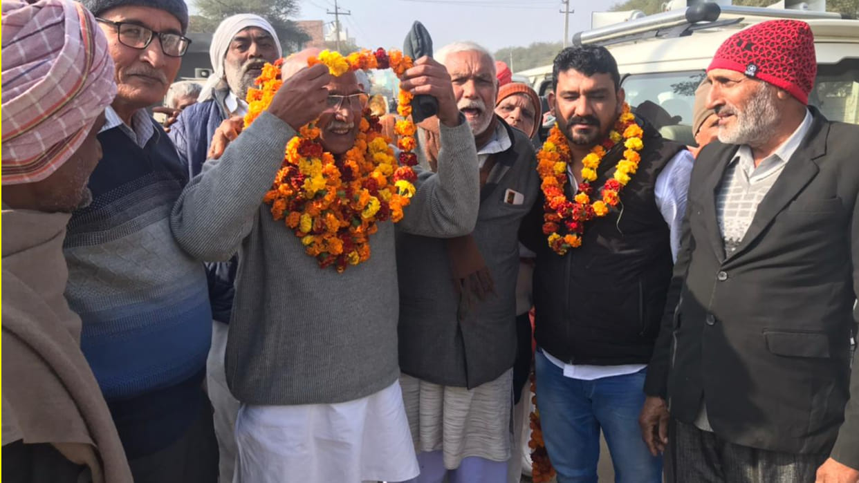 Kurdaram Nambardar resigns from the post of Samyukta Jal Sangharsh Samiti chief
