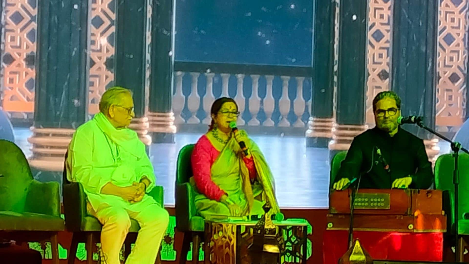 arjun kapoor tabu Kuttey film promotion event aasman Bhardwaj called gulzar sahib Dana ji due to this reason