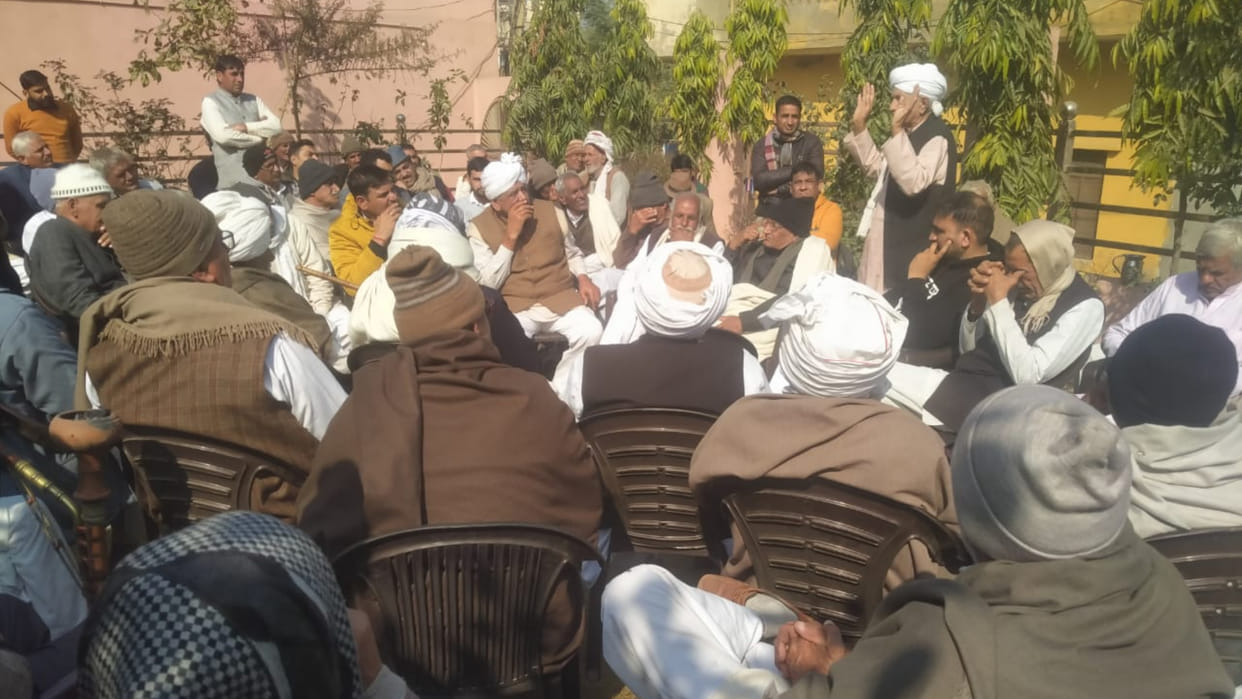 The Khapons held a mahapanchayat on the Minister Sandeep Singh Case