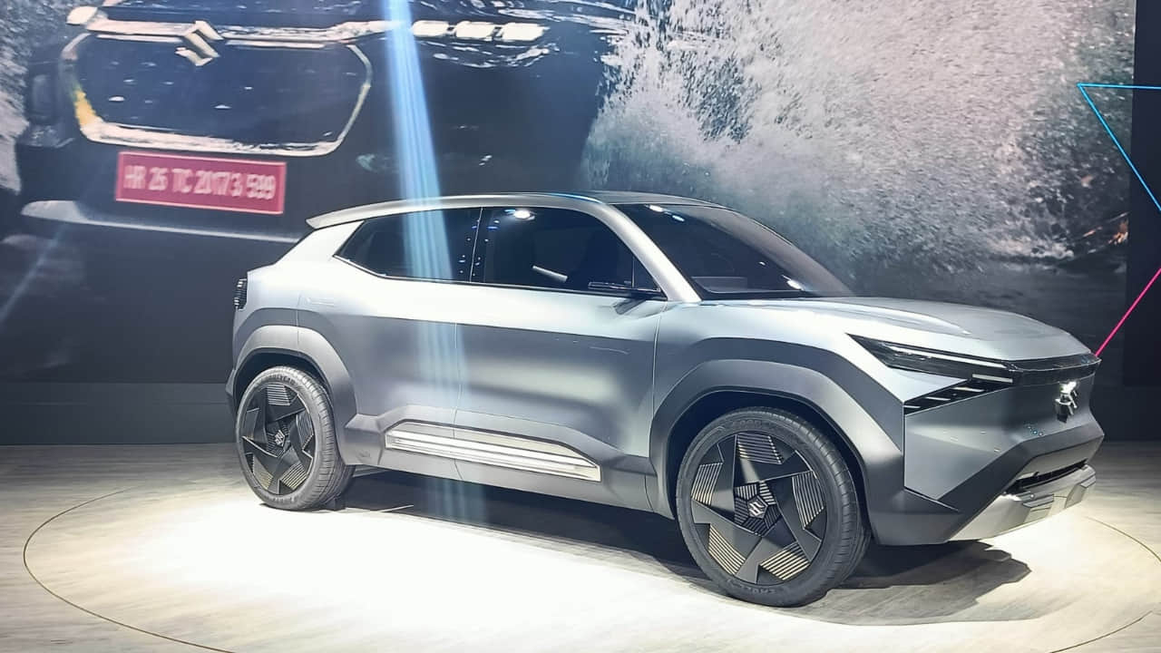 Maruti Suzuki first electric car eVX Concept electric SUV spotted testing Know Details