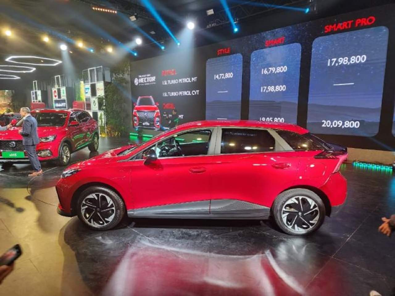 Auto Expo 2023 MG Motor officially showcase MG4 electric hatchback in India