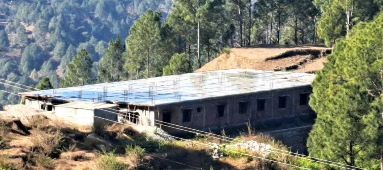 Ganai Gangoli's degree college running in tinshed
