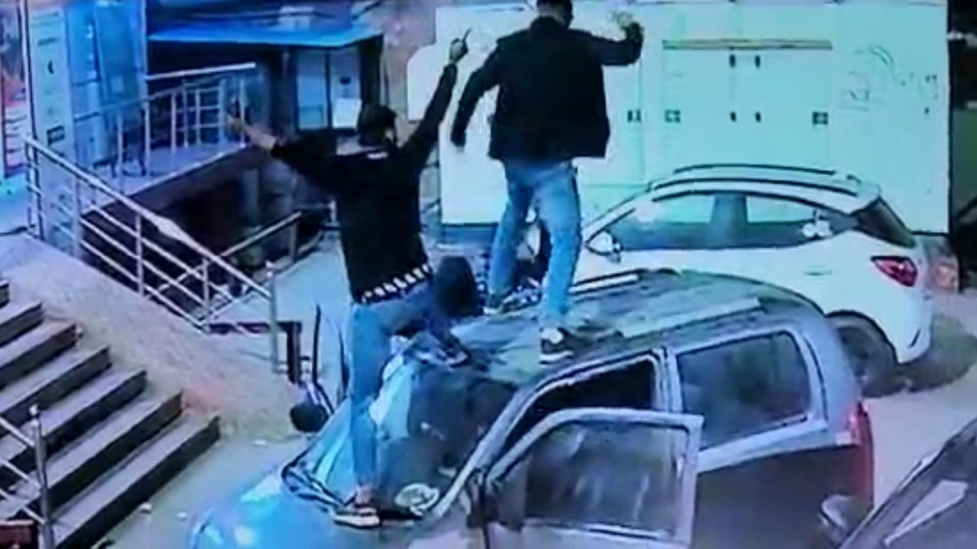 PHOTO: Drunken youth created ruckus near SSP residence, police lathicharged, four arrested