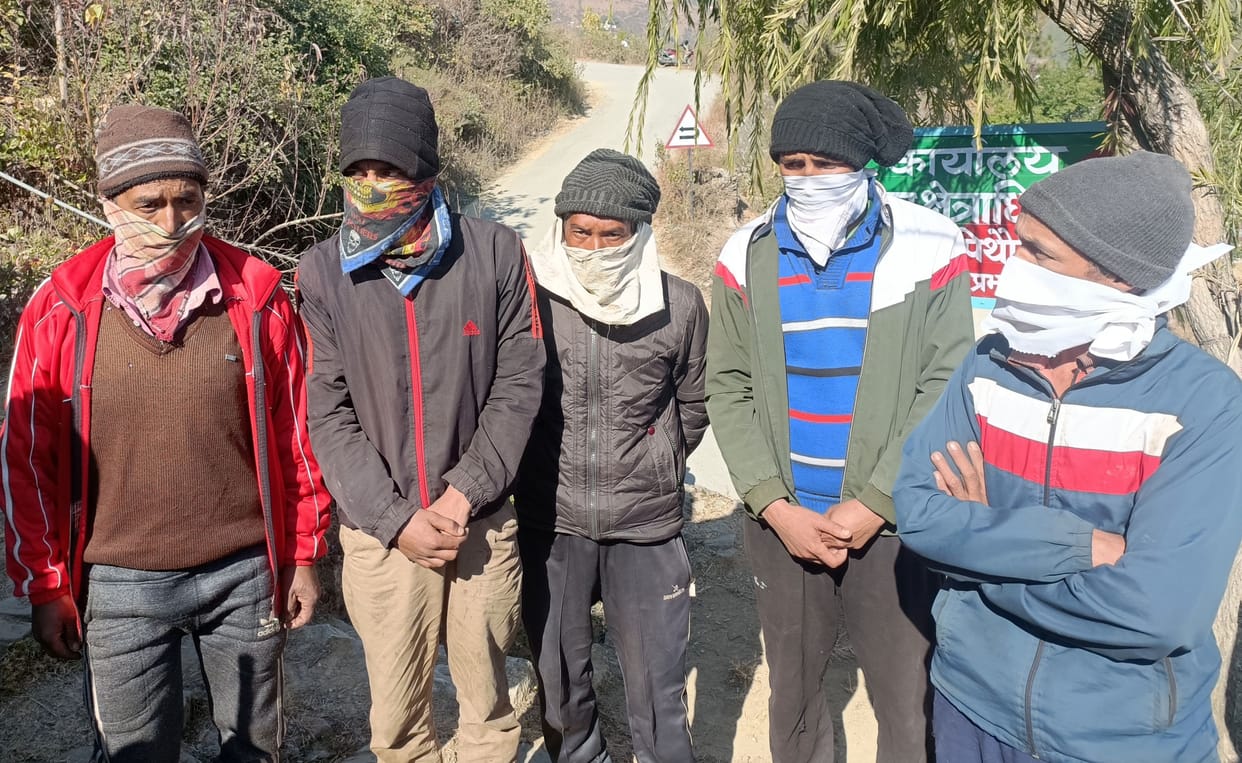 Five arrested for partying after cooking sambar meat in the forest