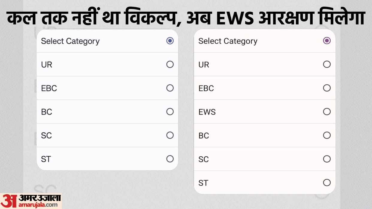 Patna University: Amar Ujala impact...EWS reservation implemented in PhD, edit option for already applied