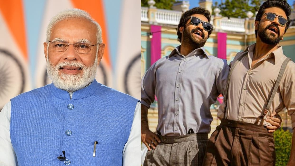 PM Narendra Modi congratulates RRR Team Natu Natu for winning the Golden Globe Award SS Rajamouli keeravaani