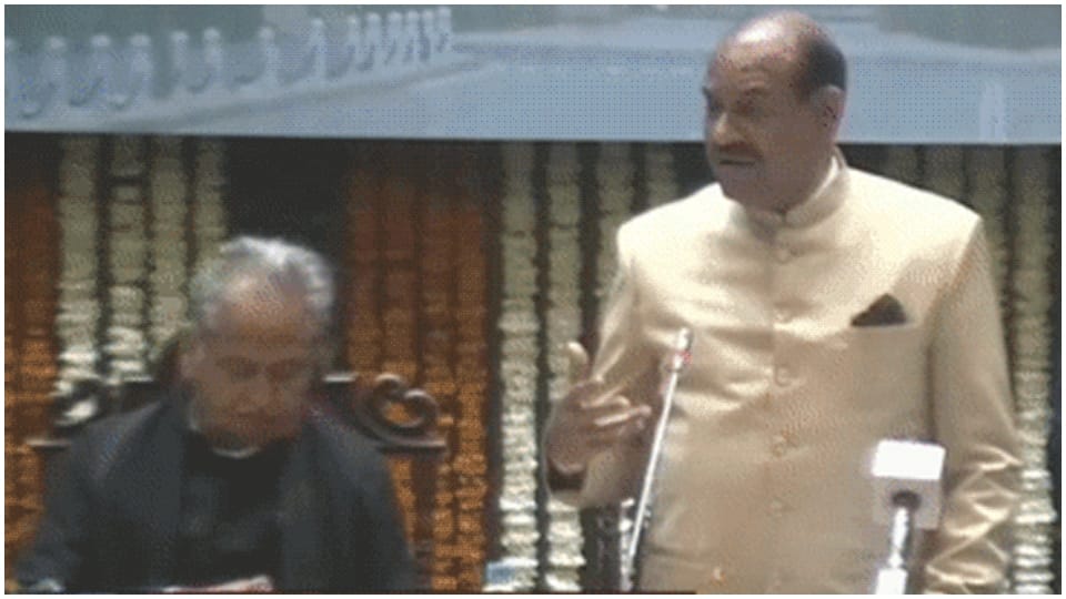 Judiciary expected to follow principle of separation of powers says LS Speaker Om Birla