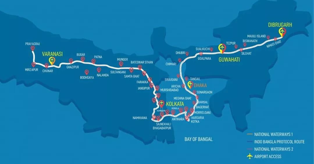 Ganga Vilas in pictures: Booking full for two years, will stop at 50 places, pass through 27 rivers
