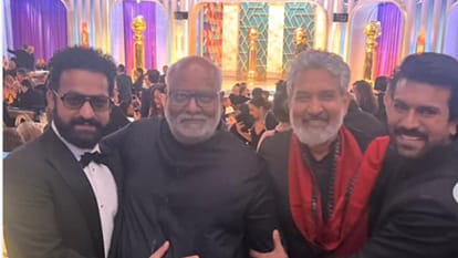 Golden Globe Awards 2023 RRR Natu Natu won best original song users express happiness social media Rajamouli