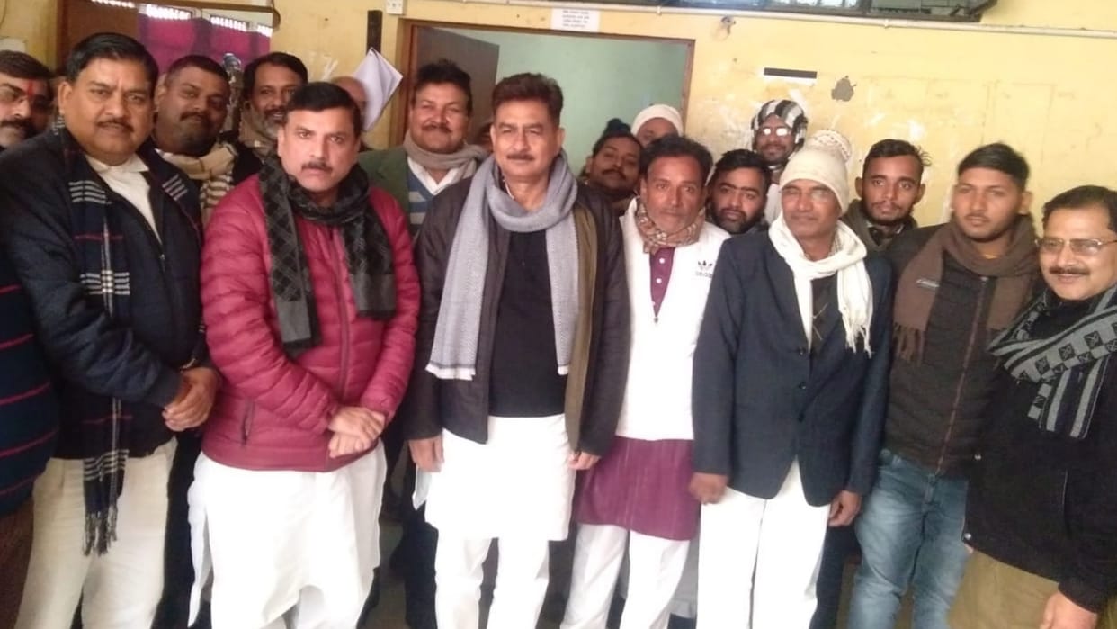 Three months jail for six alleged along with AAP MP Sanjay Singh.