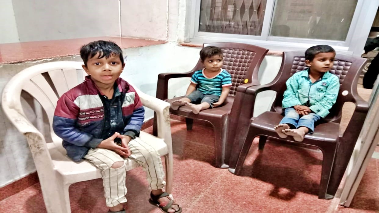 Three missing children handed over to relatives