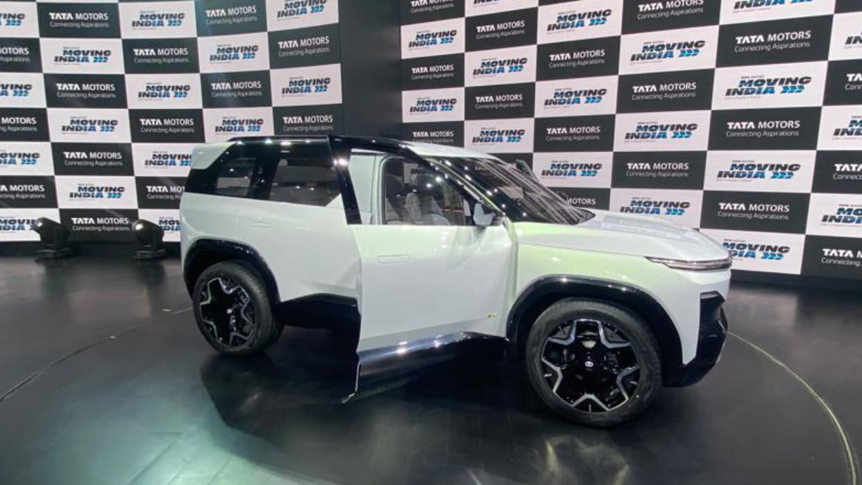 Tata introduced Tata Curvv and EV Avinya harrier sierra at Auto Expo 2023 know details and photos