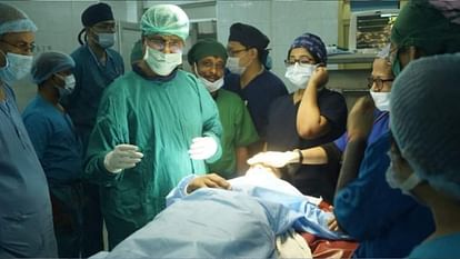 tripura cm manik saha did surgery of 10 year old child in tmc video viral