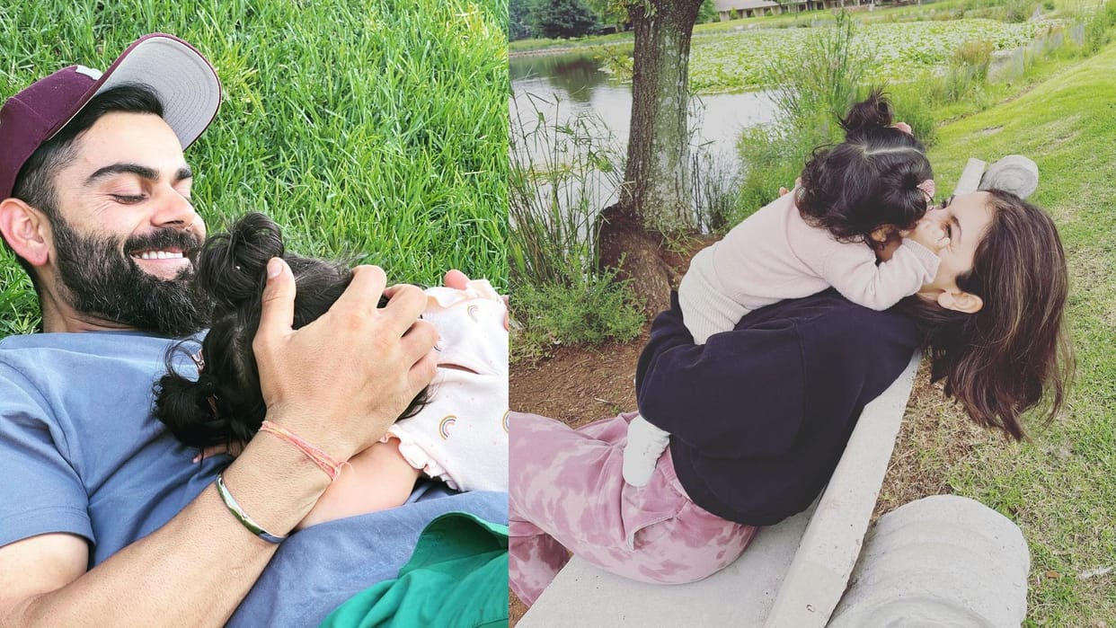Virat Kohli shares beautiful photo on daughter Vamika birthday wrote my heartbeat is two