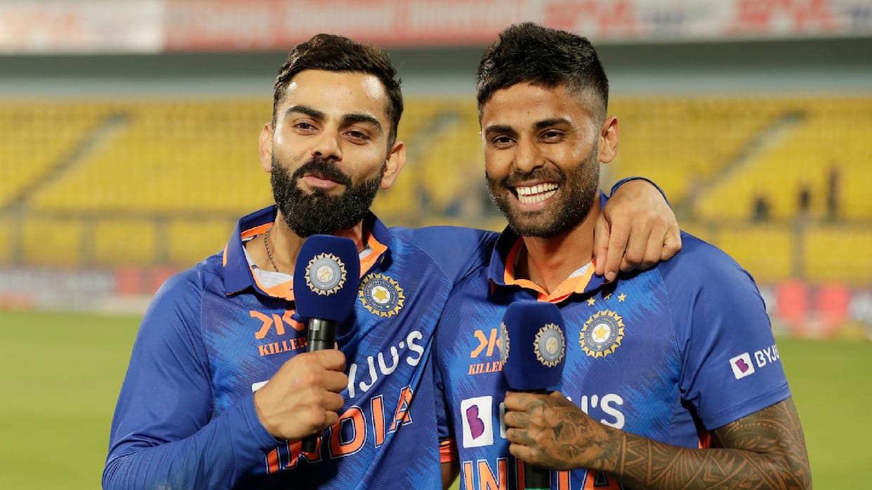 Suryakumar yadav takes Virat Kohli interview kohli says take two steps back when you are desperate