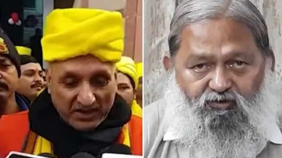 Haryana minister Anil Vij attacked Bihar education minister over controversial statement