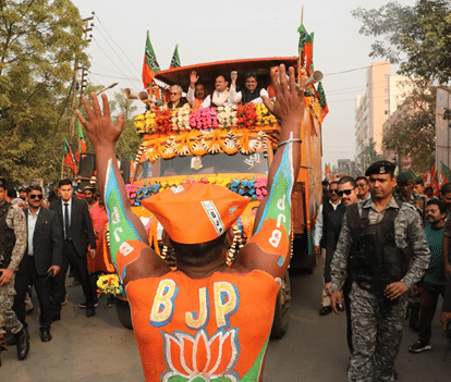 BJP National President Shri JP Nadda in Tripura, Agartala