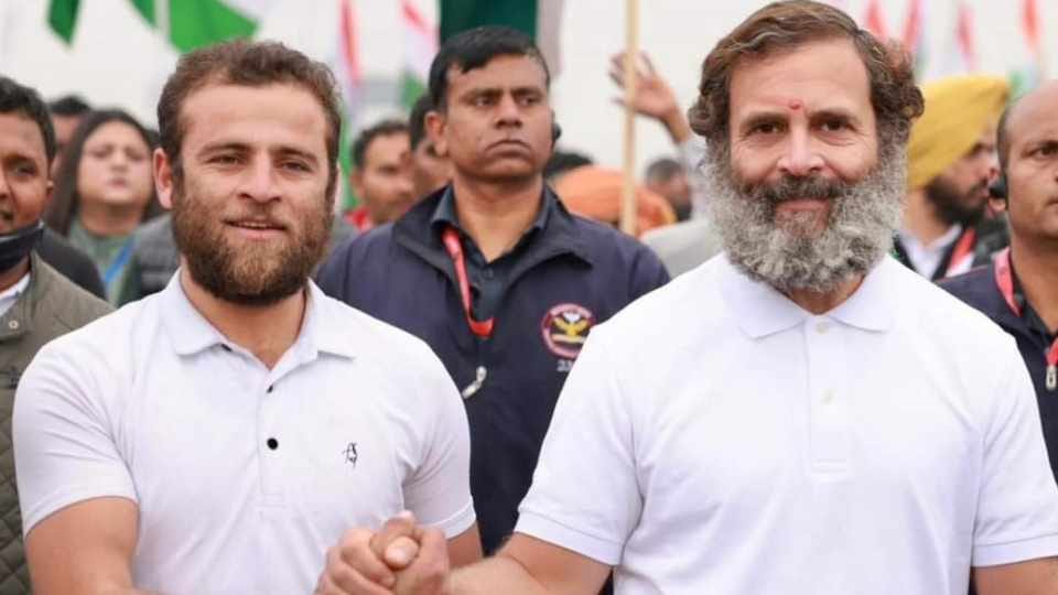Bharat Jodo Yatra Rahul Gandhi met his lookalike in Ludhiana