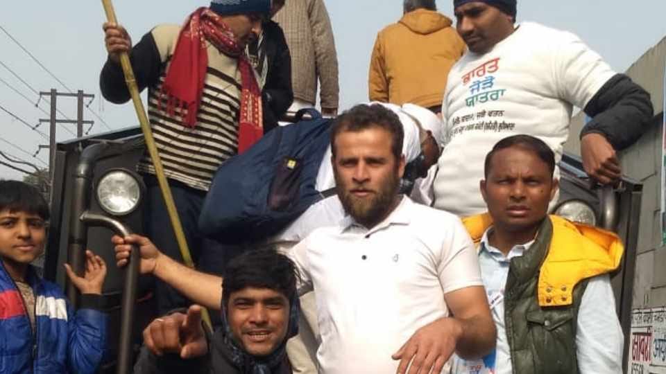 Bharat Jodo Yatra Rahul Gandhi met his lookalike in Ludhiana