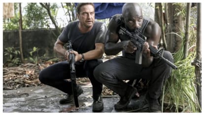 Plane movie 2023 Review in Hindi by Pankaj Shukla Jean Francois Richet Gerard Butler Mike Colter Lionsgate PVR