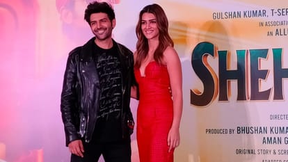 Shehzada Kartik Aaryan announces buy one get one free ticket offer for advance booking of kriti sanon film