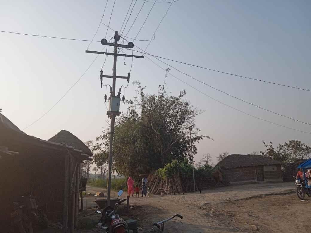 Electricity was not available for four years