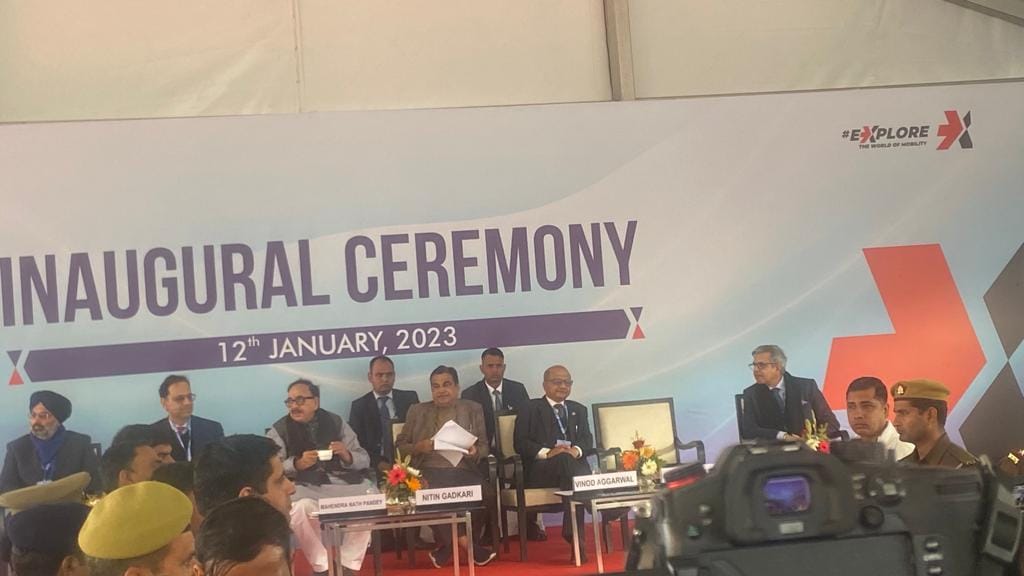 Union Minister Nitin Gadkari inauguration Auto Expo 2023 these latest vehicle unveils