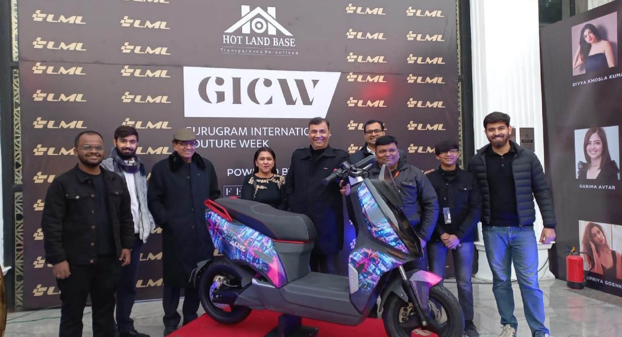 Auto Expo 2023 LML showcased its first electric scooter LML Star will rival Ola S1 Bajaj Chetak TVS iQube