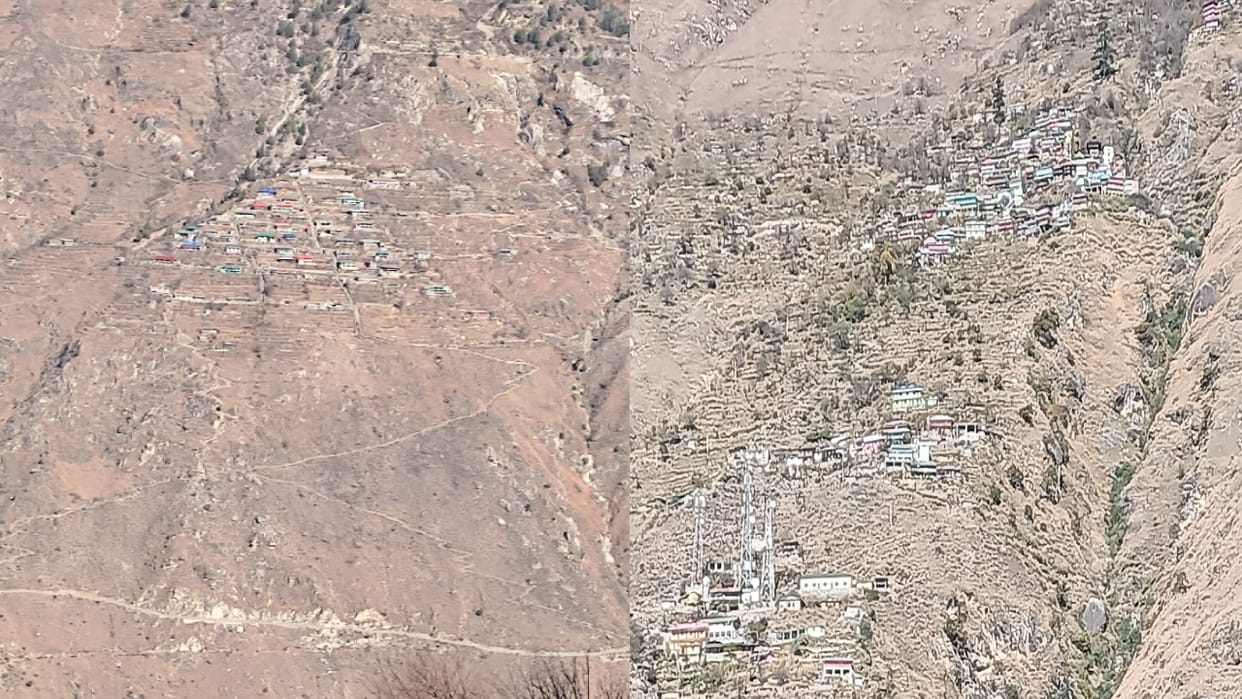 Landslide in Joshimath scrape wounds of Nathpa village, know the whole matter